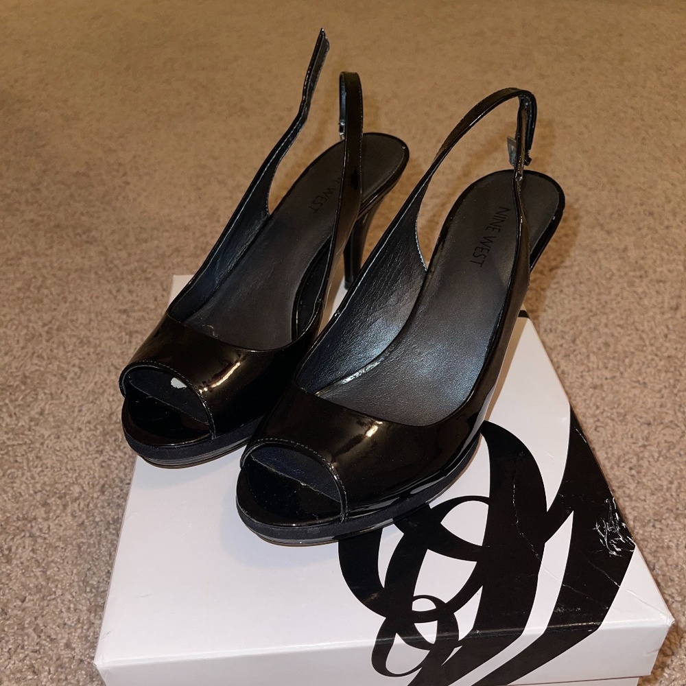Nine West Black Heels